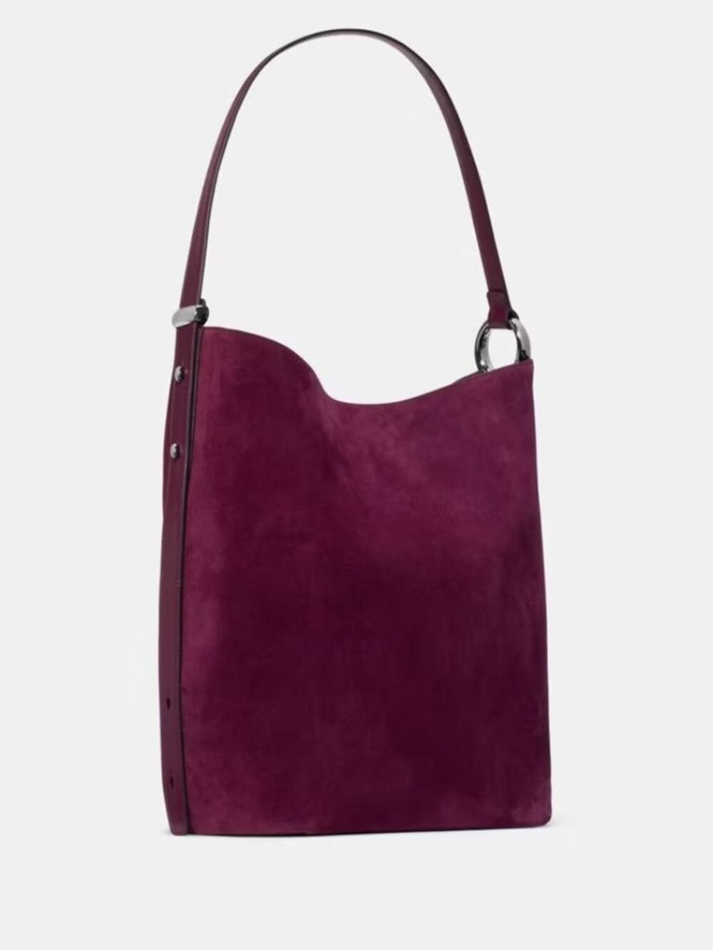 Kate Spade Halo Suede Large Bucket - Brand New with Tags - Purple Agate - KN281